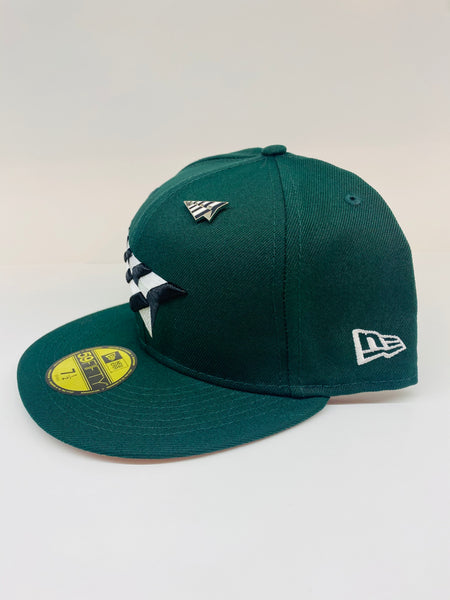 PAPER PLANES FITTED - FIELD GREEN