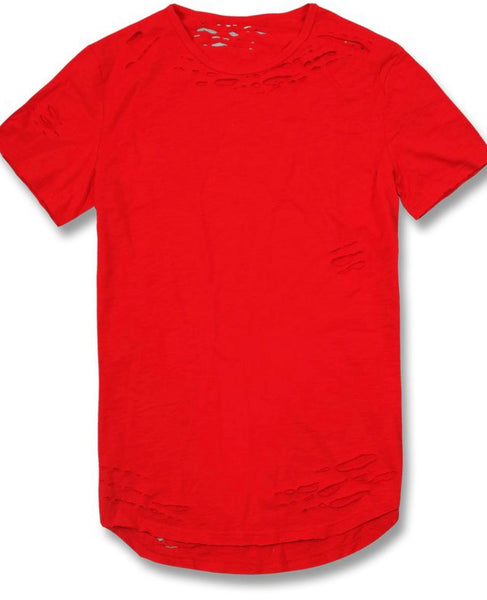LEGACY FIRE RED SCALLOP TEE