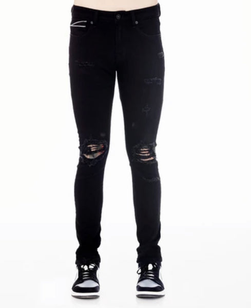 CULT OF INDIVIDUALITY BLACK INK JEANS