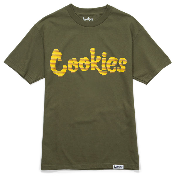 COOKIES PROHIBITION OLIVE TEE