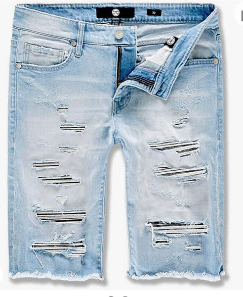 Jordan Craig Ice Blue Jean shorts