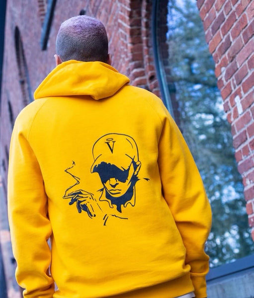 MR. WAVE INCOGNITO YELLOW HOODIE