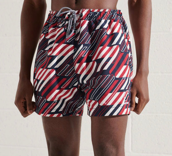 SUPERDRY TRI SERIES RED/WHTE/BLUE SWIMSHORTS
