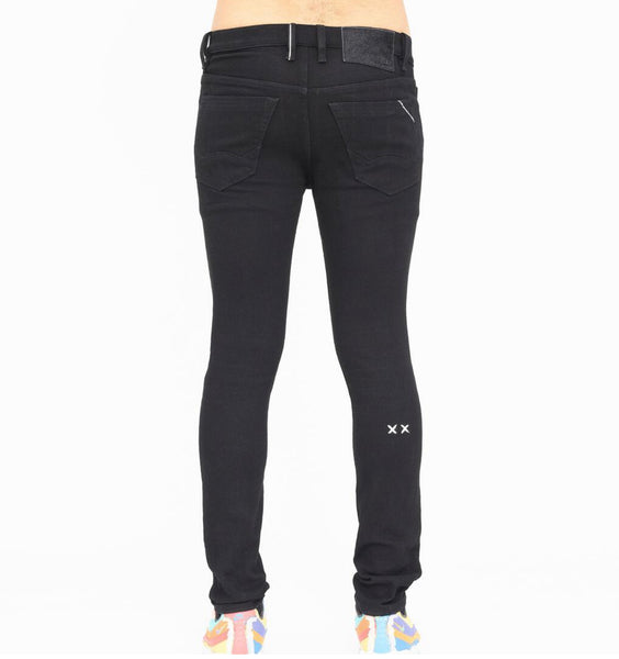 Cult of Individuality Black Super Skinny Jeans