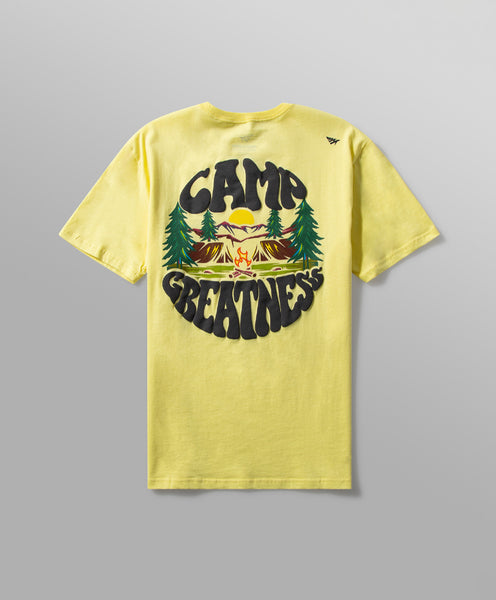 PAPER PLANES CANARY CAMP STAFF TEE